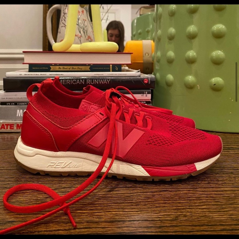 Red New Balances